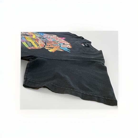 DALE EARNHARDT The Man Takin' It To The PETER MAX Chase Authentic M Vtg T-SHIRT - Picture 3 of 5